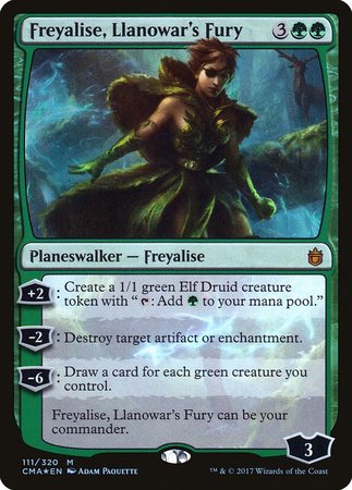 Freyalise, Llanowar's Fury [Commander Anthology] | Good Games Cannington
