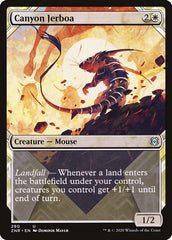 Canyon Jerboa (Showcase) [Zendikar Rising] | Good Games Cannington