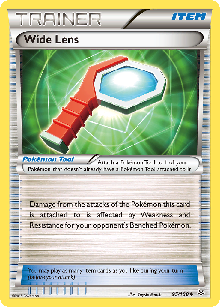 Wide Lens (95/108) [XY: Roaring Skies] | Good Games Cannington