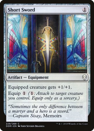 Short Sword [Dominaria] | Good Games Cannington