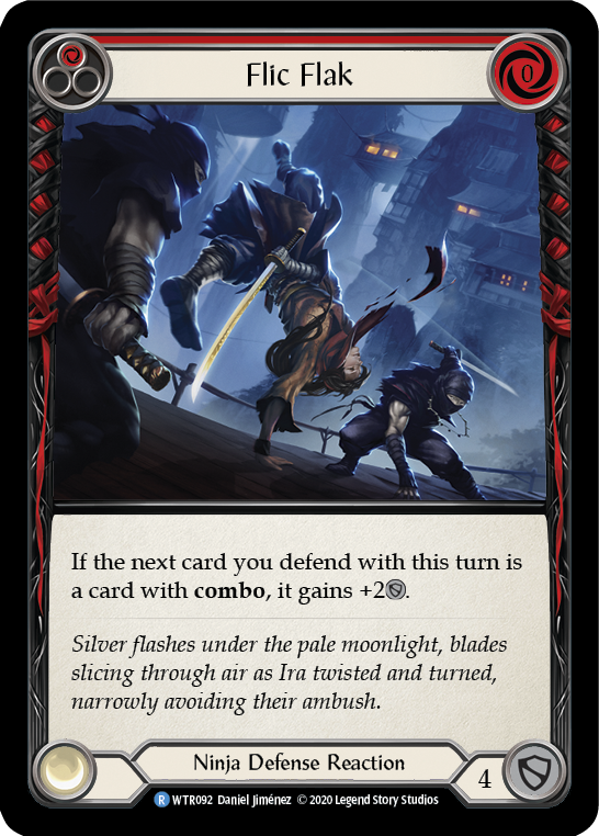 Flic Flak (Red) [U-WTR092] (Welcome to Rathe Unlimited)  Unlimited Rainbow Foil | Good Games Cannington
