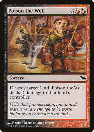 Poison the Well [Shadowmoor] | Good Games Cannington