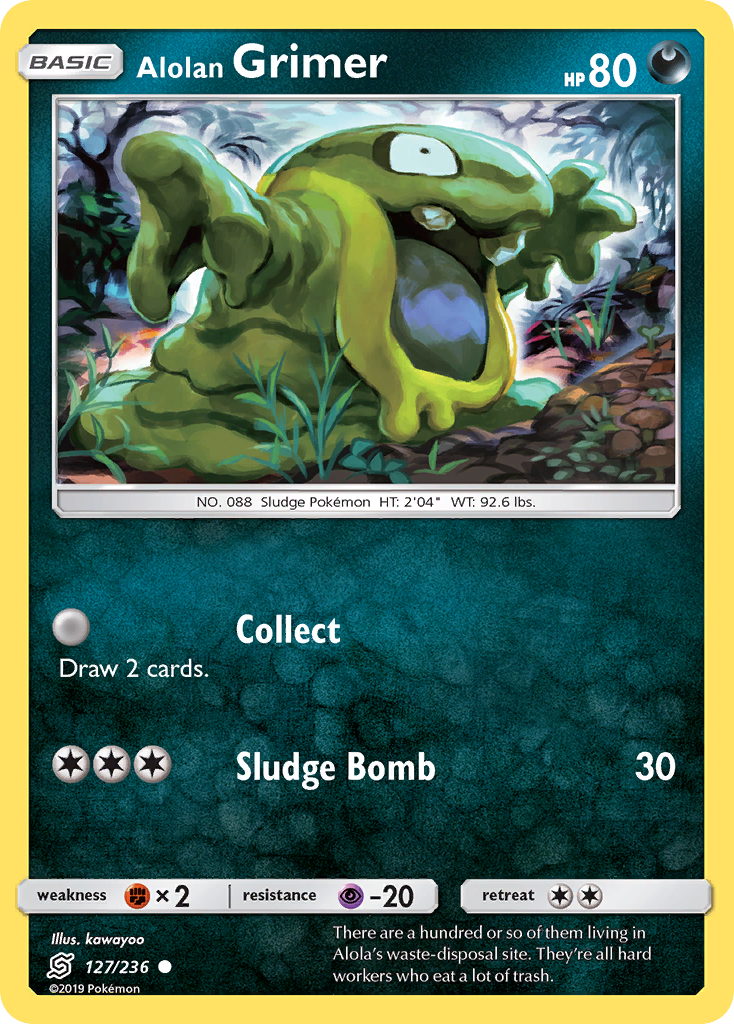 Alolan Grimer (127/236) [Sun & Moon: Unified Minds] | Good Games Cannington