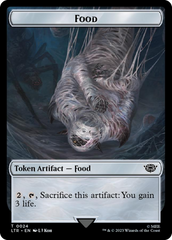 Tentacle // Food (0024) Double-Sided Token (Surge Foil) [The Lord of the Rings: Tales of Middle-Earth Tokens] | Good Games Cannington