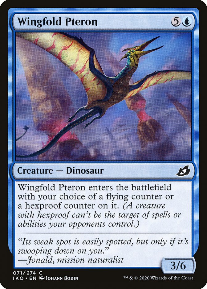 Wingfold Pteron [Ikoria: Lair of Behemoths] | Good Games Cannington