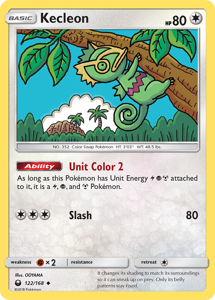 Kecleon (122/168) [Sun & Moon: Celestial Storm] | Good Games Cannington