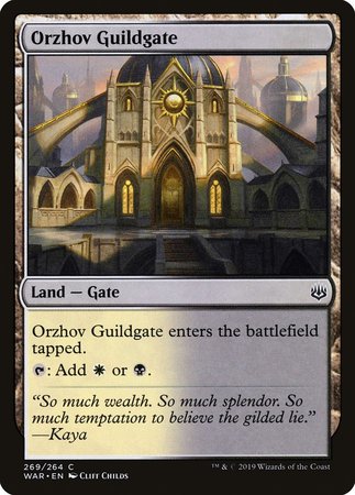 Orzhov Guildgate [War of the Spark] | Good Games Cannington