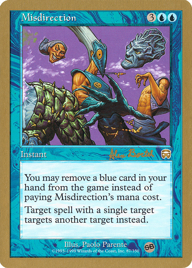Misdirection (Alex Borteh) (SB) [World Championship Decks 2001] | Good Games Cannington