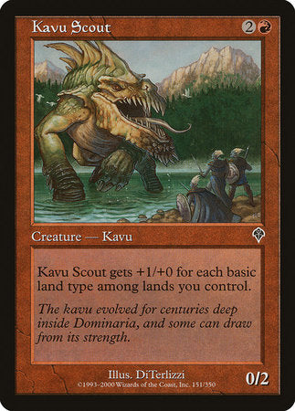 Kavu Scout [Invasion] | Good Games Cannington