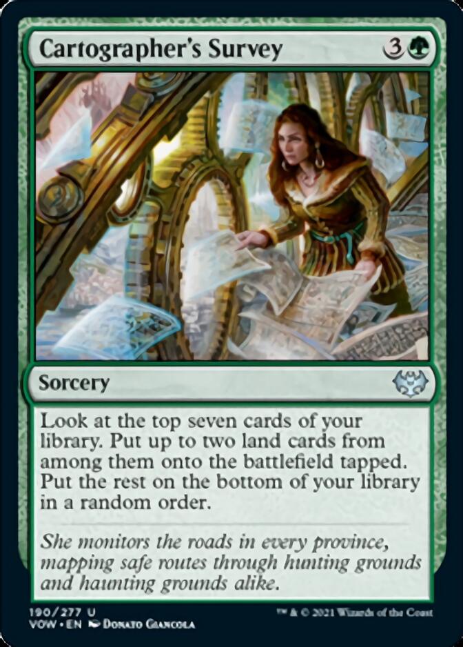 Cartographer's Survey [Innistrad: Crimson Vow] | Good Games Cannington