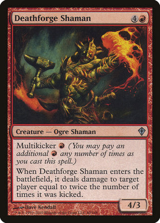 Deathforge Shaman [Worldwake] | Good Games Cannington