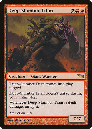 Deep-Slumber Titan [Shadowmoor] | Good Games Cannington