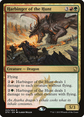 Harbinger of the Hunt [Dragons of Tarkir] | Good Games Cannington