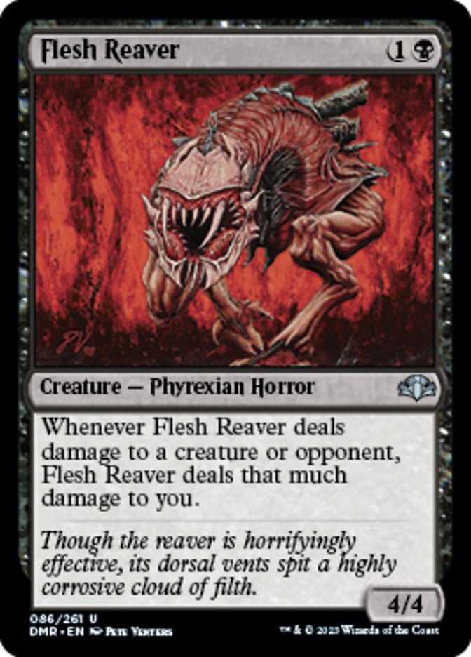 Flesh Reaver [Dominaria Remastered] | Good Games Cannington