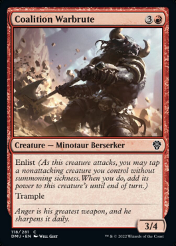 Coalition Warbrute [Dominaria United] | Good Games Cannington