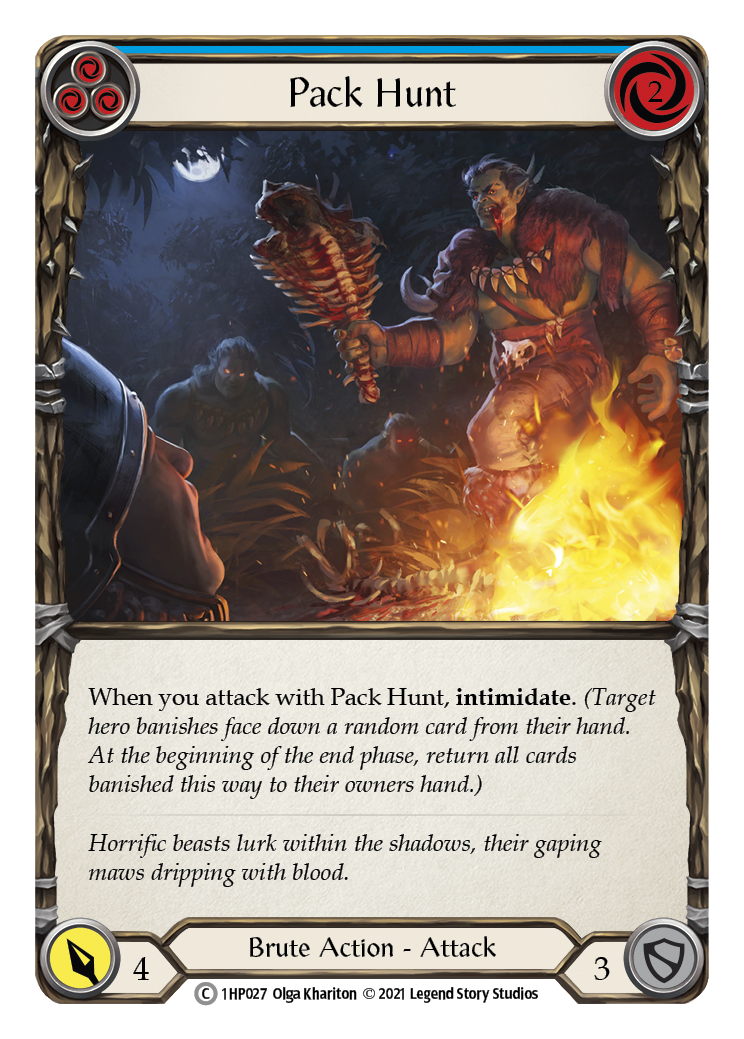 Pack Hunt (Blue) [1HP027] | Good Games Cannington