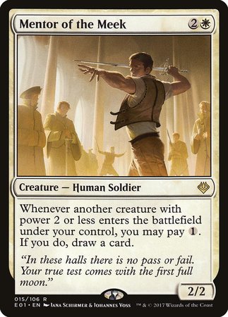 Mentor of the Meek [Archenemy: Nicol Bolas] | Good Games Cannington