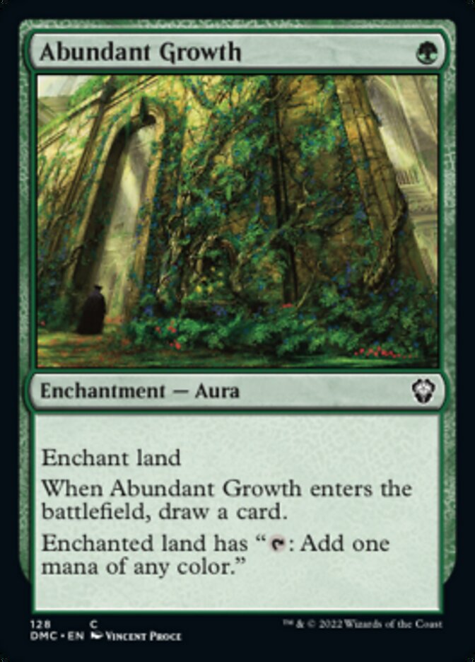 Abundant Growth [Dominaria United Commander] | Good Games Cannington