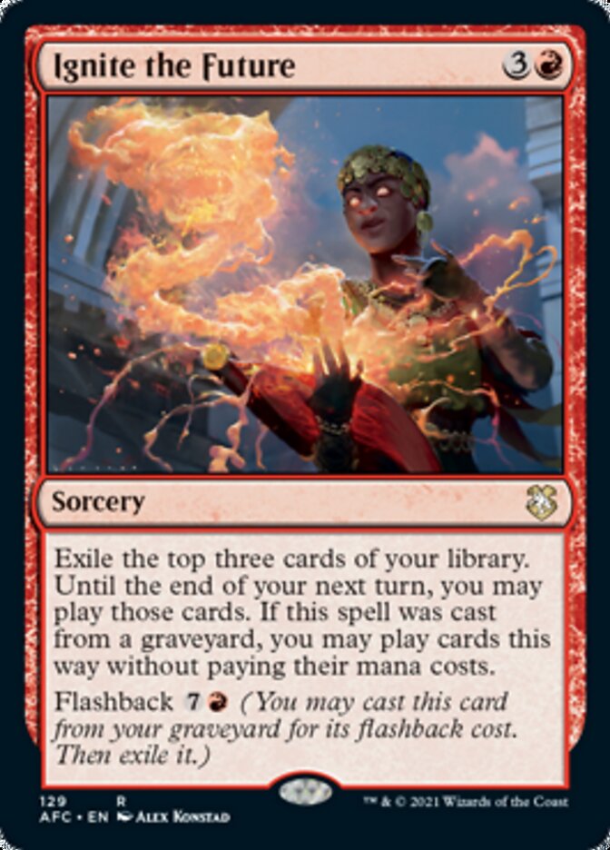 Ignite the Future [Dungeons & Dragons: Adventures in the Forgotten Realms Commander] | Good Games Cannington