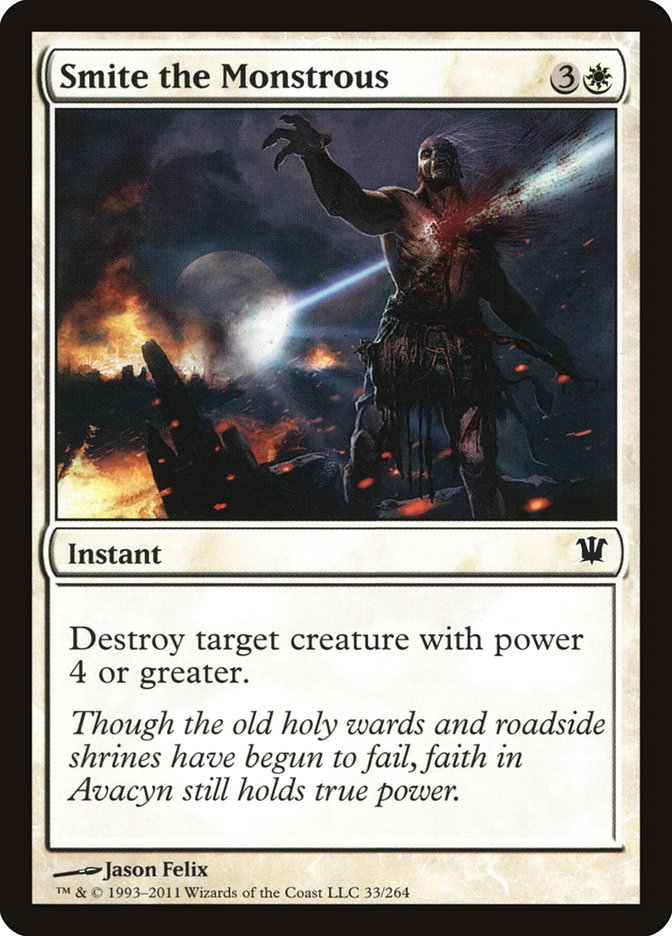 Smite the Monstrous [Innistrad] | Good Games Cannington