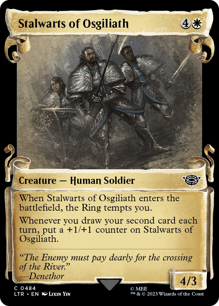 Stalwarts of Osgiliath [The Lord of the Rings: Tales of Middle-Earth Showcase Scrolls] | Good Games Cannington