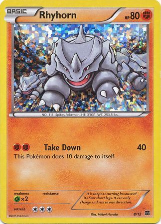 Rhyhorn (8/12) [McDonald's Promos: 2015 Collection] | Good Games Cannington