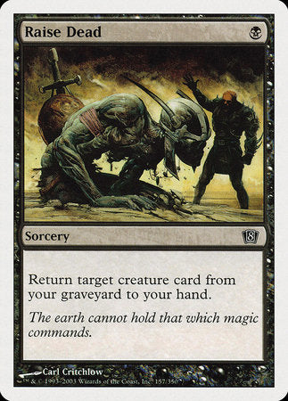 Raise Dead [Eighth Edition] | Good Games Cannington