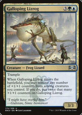 Galloping Lizrog [Ravnica Allegiance] | Good Games Cannington