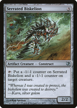 Serrated Biskelion [Duel Decks: Elspeth vs. Tezzeret] | Good Games Cannington