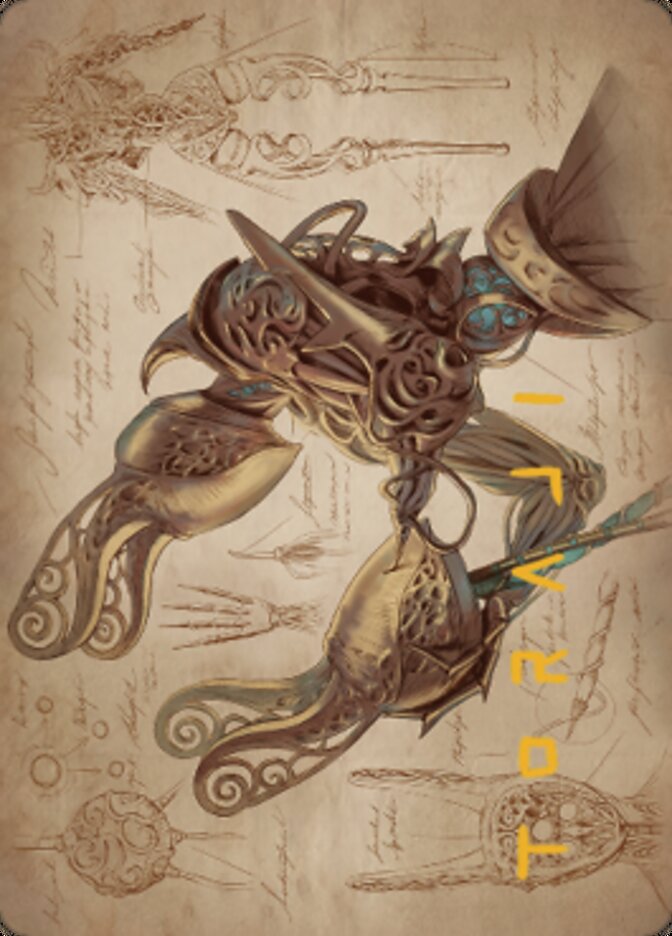 Self-Assembler Art Card (Gold-Stamped Signature) [The Brothers' War Art Series] | Good Games Cannington