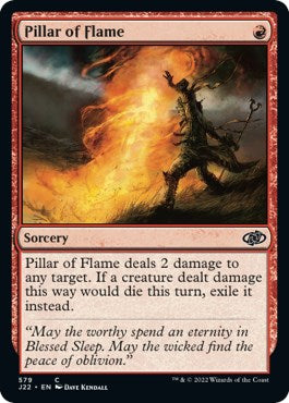 Pillar of Flame [Jumpstart 2022] | Good Games Cannington