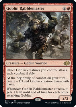 Goblin Rabblemaster [Jumpstart 2022] | Good Games Cannington