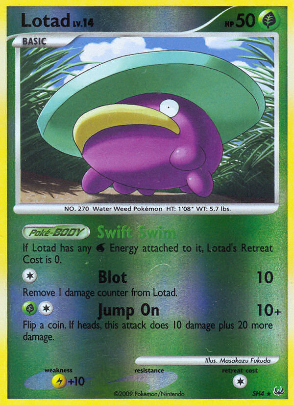 Lotad (SH4) [Platinum: Base Set] | Good Games Cannington