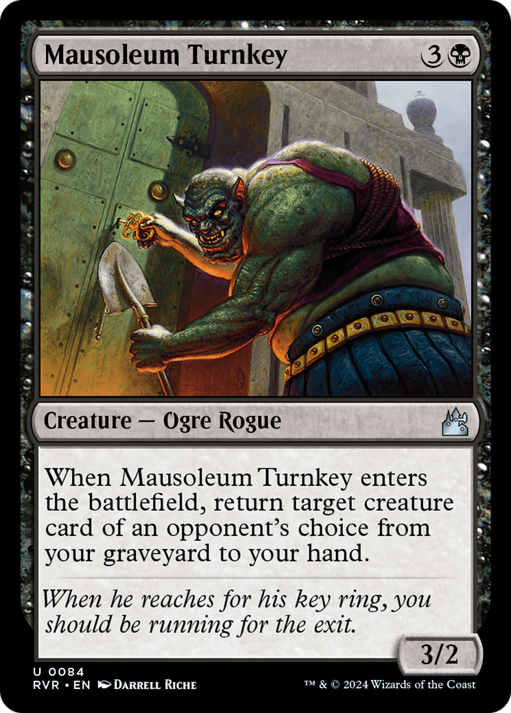 Mausoleum Turnkey [Ravnica Remastered] | Good Games Cannington
