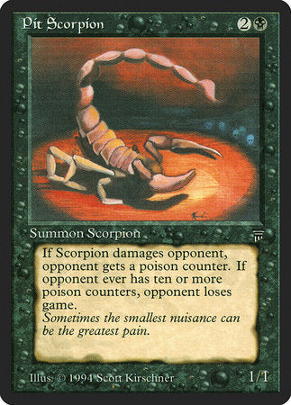 Pit Scorpion [Legends] | Good Games Cannington