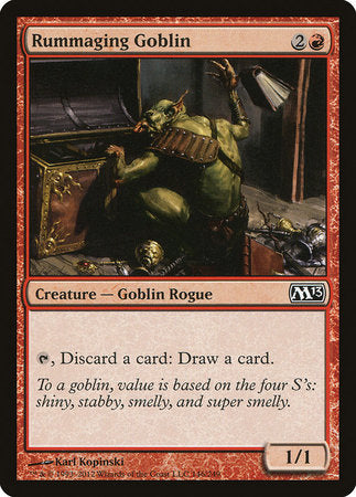 Rummaging Goblin [Magic 2013] | Good Games Cannington