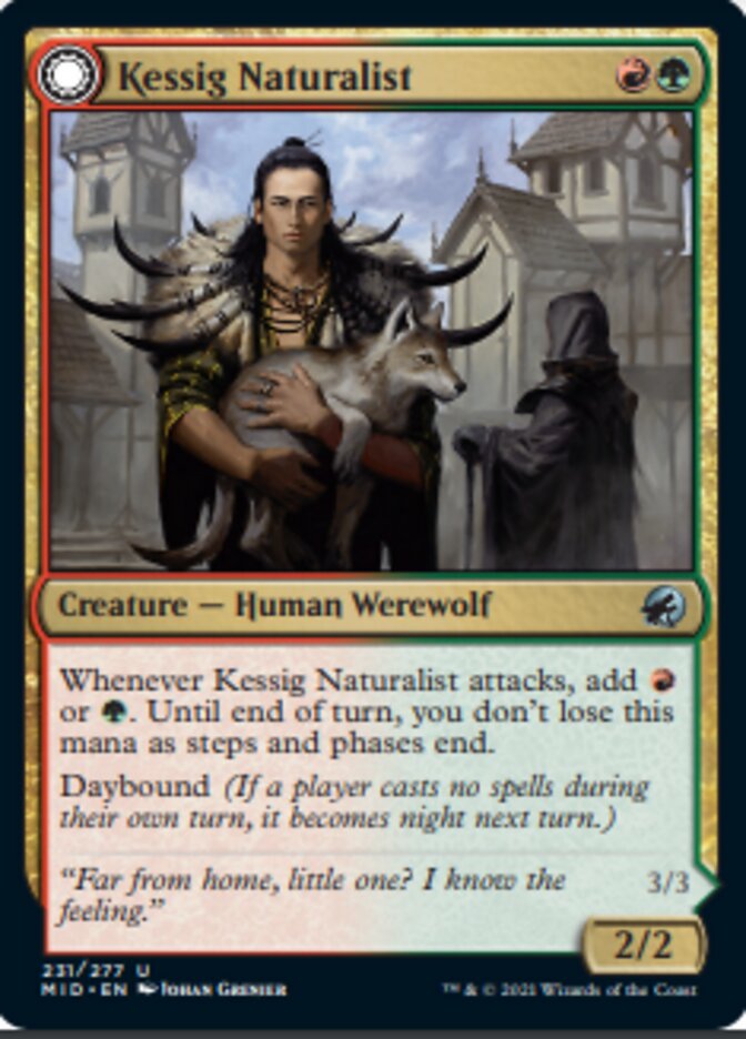 Kessig Naturalist // Lord of the Ulvenwald [Innistrad: Midnight Hunt] | Good Games Cannington