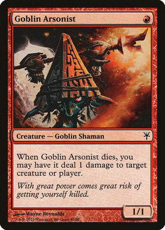 Goblin Arsonist [Duel Decks: Sorin vs. Tibalt] | Good Games Cannington