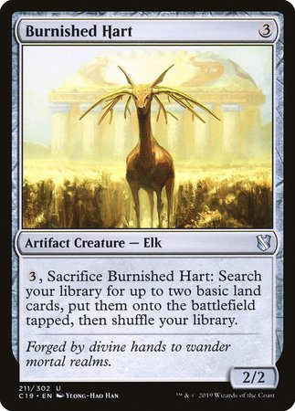 Burnished Hart [Commander 2019] | Good Games Cannington