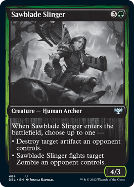 Sawblade Slinger [Innistrad: Double Feature] | Good Games Cannington