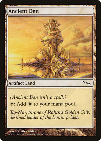Ancient Den [Mirrodin] | Good Games Cannington