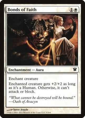 Bonds of Faith [Innistrad] | Good Games Cannington