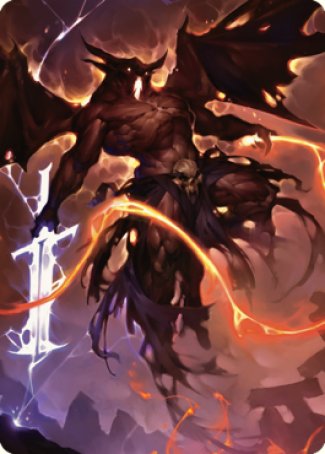 Balor Art Card [Commander Legends: Battle for Baldur's Gate Art Series] | Good Games Cannington