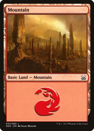 Mountain (33) [Duel Decks: Mind vs. Might] | Good Games Cannington