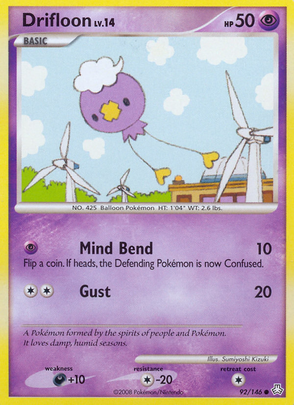 Drifloon (92/146) [Diamond & Pearl: Legends Awakened] | Good Games Cannington