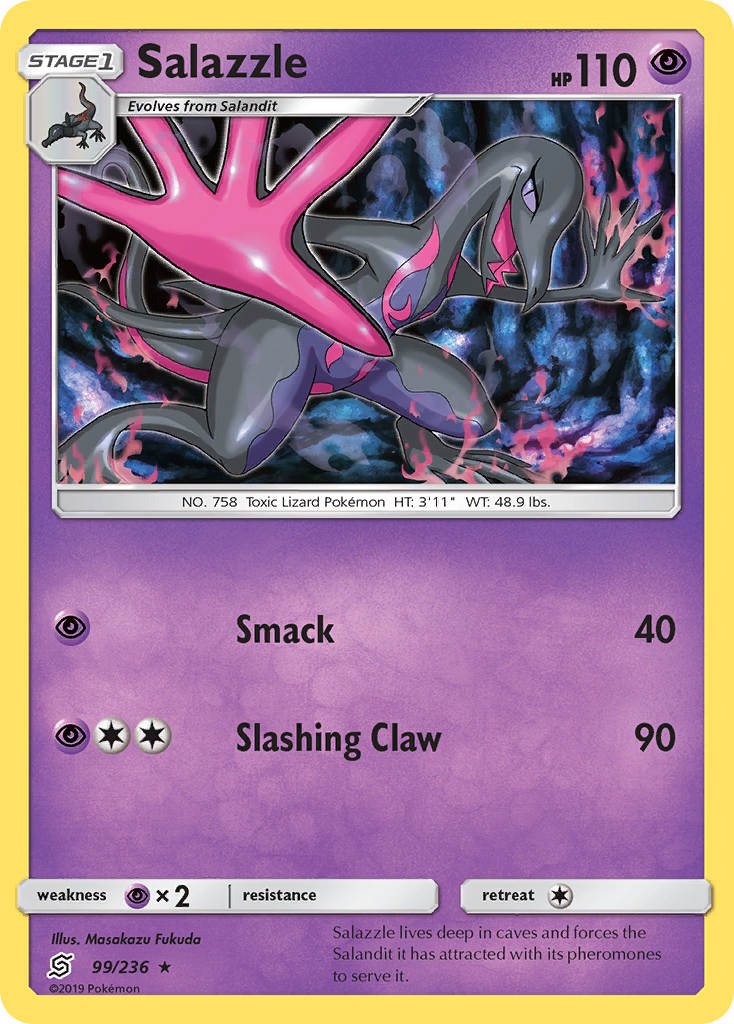 Salazzle (99/236) [Sun & Moon: Unified Minds] | Good Games Cannington