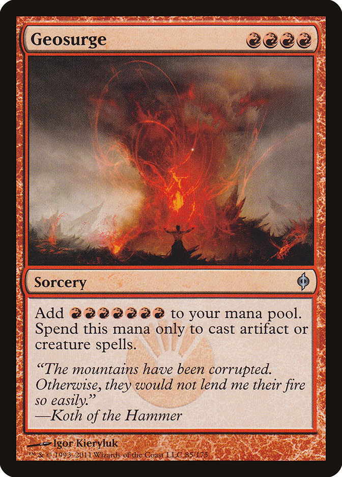 Geosurge [New Phyrexia] | Good Games Cannington