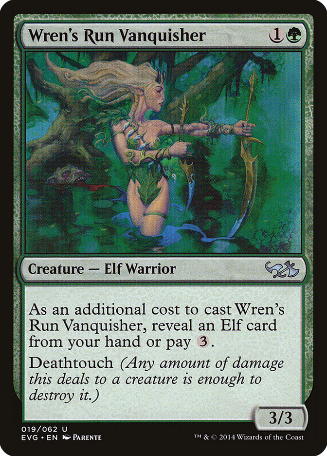 Wren's Run Vanquisher (Elves vs. Goblins) [Duel Decks Anthology] | Good Games Cannington