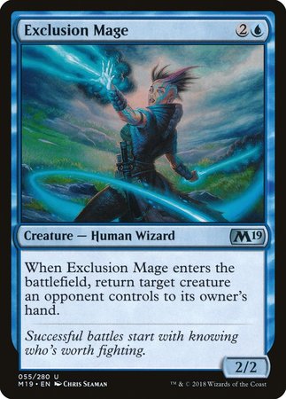 Exclusion Mage [Core Set 2019] | Good Games Cannington