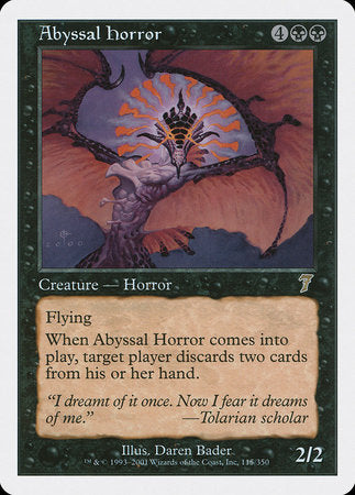 Abyssal Horror [Seventh Edition] | Good Games Cannington
